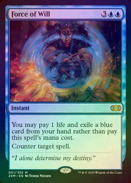 FOIL】【英】意志の力/Force of Will[青MR]【2XM】 | モダン以下・特殊