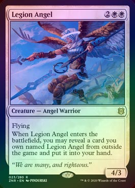 ��FOIL�ۡڱѡ۷��Ĥ�ŷ��/Legion Angel[��R]��ZNR��