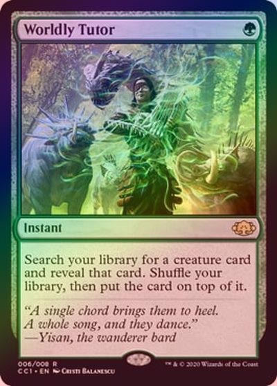 ��FOIL�ۡڱѡ�¯���ζ�����/Worldly Tutor[��R]��CC1��
