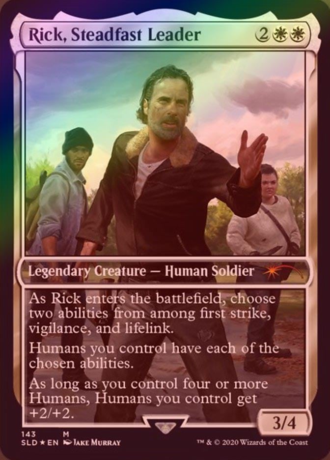 FOIL】【英】Rick, Steadfast Leader[白P]【SLD】[Secret Lair 