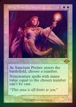 MTG 聖域の僧院長 旧枠ホイル foil モダンホライゾン2 プロモ モダン