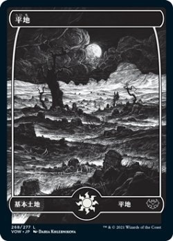 日】平地/Plains No.268[土地C]【VOW】 | パイオニア,イニストラード