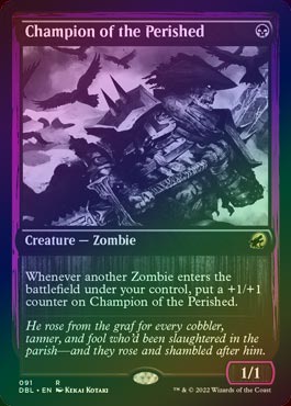 �ڶ���FOIL�ۡڱѡ��ǤӤ��Ԥ�ͦ��/Champion of the Perished[��R]��DBL-MID��