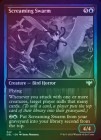 �ڶ���FOIL�ۡڱѡ��Ĥ������緲/Screaming Swarm[��U]��DBL-VOW��