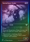�ڶ���FOIL�ۡڱѡ����ɤ��Υɥ쥤��/Stormchaser Drake[��U]��DBL-VOW��
