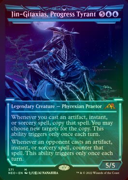 FOIL】【英】発展の暴君、ジン＝ギタクシアス/Jin-Gitaxias, Progress