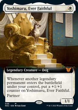 MTG □白/英語版□ (794)《永久忠義の義丸/Yoshimaru, Ever