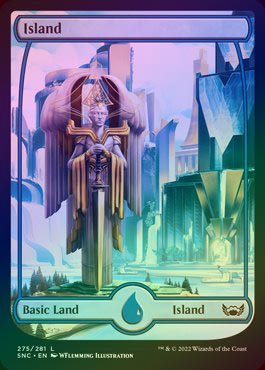 FOIL】【英】島/Island No.275[土地C]【SNC】 | パイオニア
