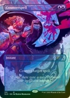 対抗呪文 foil 4枚セット secret lair