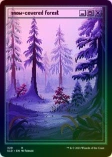 冠雪の森Foil　コールドスナップ 155)《冠雪の森/Snow-Covered Forest》[CSP] 土地L | 日本最大級