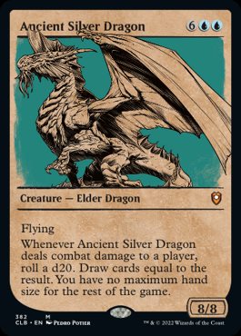 エインシャント・シルヴァー・ドラゴン Ancient Silver Dragon 英】エインシャント・シルヴァー・ドラゴン/Ancient Silver Dragon[青