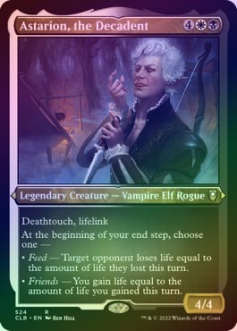 エッチングFOIL】【英】堕落者、アスタリオン/Astarion, the Decadent