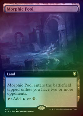 変遷の泉/Morphic Pool ZNE 英語foil FOIL】【英】変遷の泉/Morphic Pool[土地R]【CLB】[拡張アート