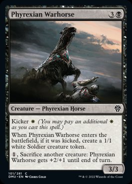 �ڱѡۥե����쥯�����η���/Phyrexian Warhorse[��C]��DMU��