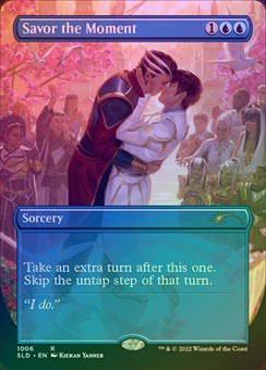 瞬間の味わい foil FOIL】【英】瞬間の味わい/Savor the Moment[青P]【SLD