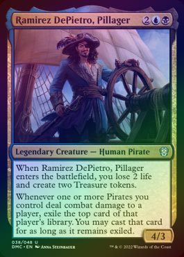 ��FOIL�ۡڱѡ�άå�ԡ���ߥ쥹���ǥ��ԥ��ȥ�/Ramirez DePietro, Pillager[¿��U]��DMC��