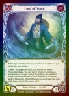 Rainbow Foil[Ninja]Lord of Wind [M]WTR-UL