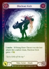 Rainbow Foil[Ninja]Blackout Kick [][R]WTR-UL