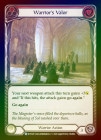 Rainbow Foil[Warrior]Warrior's Valor [][R]WTR-UL