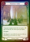 Rainbow Foil[Warrior]Warrior's Valor [][R]WTR-UL