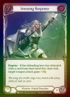 ��Rainbow Foil��[Warrior]Ironsong Response [��][C]��WTR-UL��