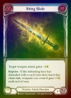 ��Rainbow Foil��[Warrior]Biting Blade [��][C]��WTR-UL��
