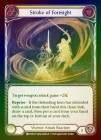 ��Rainbow Foil��[Warrior]Stroke of Foresight [��][C]��WTR-UL��