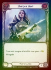 ��Rainbow Foil��[Warrior]Sharpen Steel [��][C]��WTR-UL��