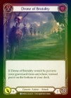Rainbow Foil[Generic]Drone of Brutality [][R]WTR-UL