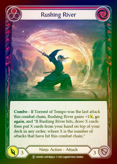 Rainbow Foil[Ninja]Rushing River [][R]CRU-UL