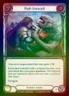��Rainbow Foil��[Warrior]Push Forward [��][C]��CRU-UL��