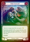 ��Rainbow Foil��[Warrior]Push Forward [��][C]��CRU-UL��