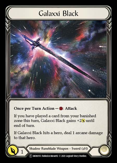 [Shadow Runeblade]Galaxxi Black [T]��MON-UL��