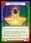 Rainbow Foil[Shadow Runeblade]Shadow of Ursur [M]MON-UL