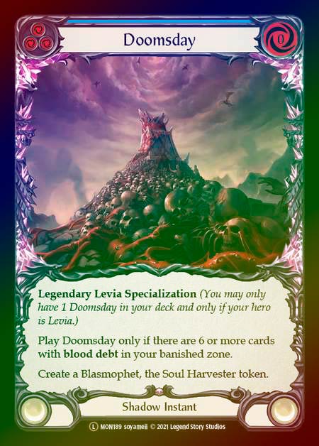 《Rainbow Foil》[Shadow]Doomsday [L]《MON-UL》 | Flesh and Blood,シングル一覧 ...