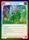 Rainbow Foil[Elemental Runeblade]Force of Nature [M]ELE-ǡ