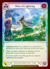��Rainbow Foil��[Elemental Runeblade]Rites of Lightning [��][R]��ELE-���ǡ�