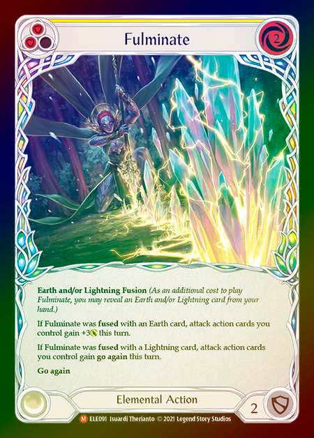 ��Rainbow Foil��[Elemental]Fulminate [M]��ELE-���ǡ�