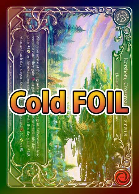 Cold Foil》[Elemental]Korshem, Crossroad of Elements [F