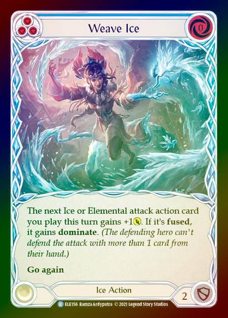 ��Rainbow Foil��[Ice]Weave Ice [��][R]��ELE-���ǡ�