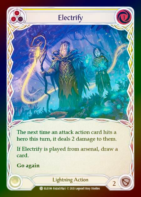 ��Rainbow Foil��[Lightning]Electrify [��][C]��ELE-���ǡ�
