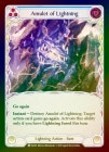 Rainbow Foil[Lightning]Amulet of Lightning [C]ELE-ǡ