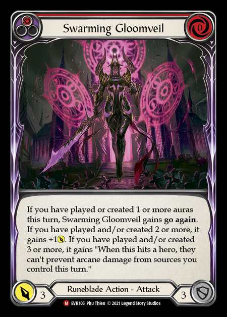 Runeblade]Swarming Gloomveil [M]《EVR》 | Flesh and Blood,シングル 