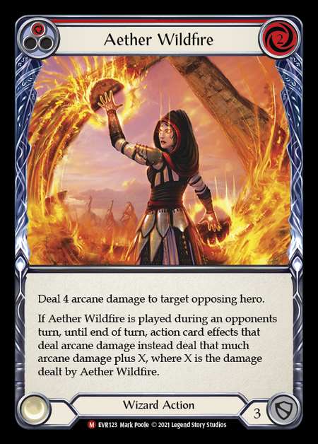 Wizard]Aether Wildfire [M]《EVR》 | Flesh and Blood,シングル一覧
