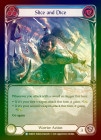 ��Rainbow Foil��[Warrior]Slice and Dice [��][R]��EVR��[Extended Art]