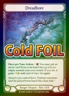 ��Cold Foil��[Ranger]Dreadbore [M]��EVR��