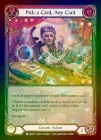 ��Rainbow Foil��[Generic]Pick a Card, Any Card [��][R]��EVR��[Extended Art]