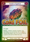 ��Cold Foil��[Generic]Amulet of Ignition [R]��EVR��