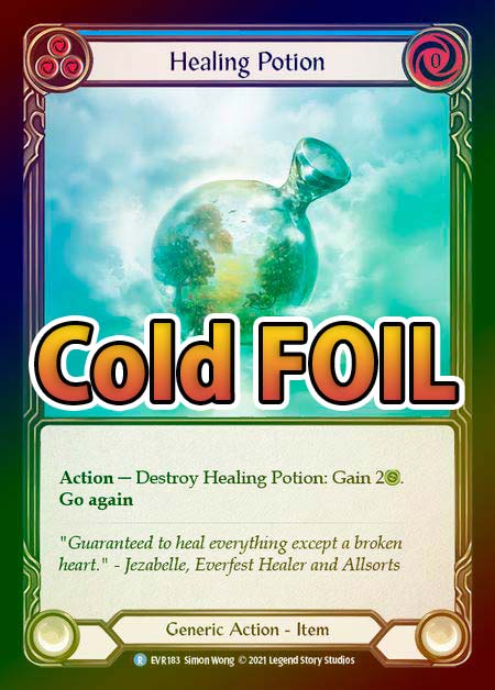 《Cold Foil》[Generic]Healing Potion [R]《EVR》 | Flesh and Blood,シングル一覧 ...
