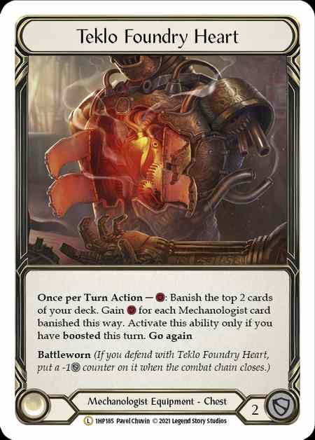 [Mechanologist]Teklo Foundry Heart [L]��HP1��